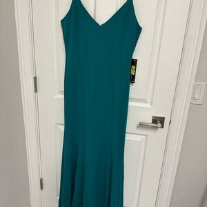 Jump Apparel  Dress in Deep Teal